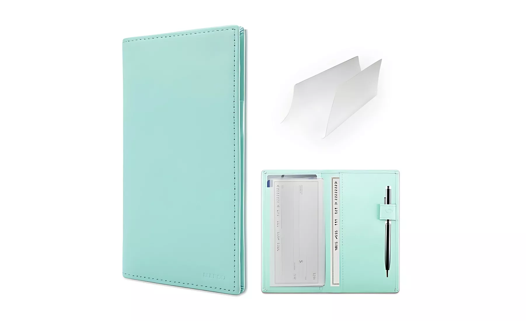 Leather Checkbook Cover